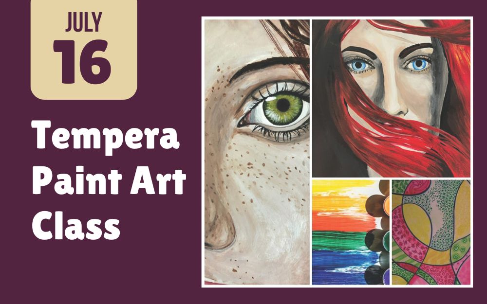 Tempera Paint Art Class cover picture