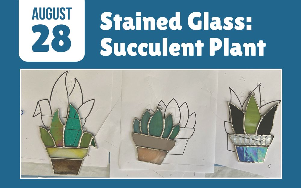 Stained Glass: Succulents cover picture