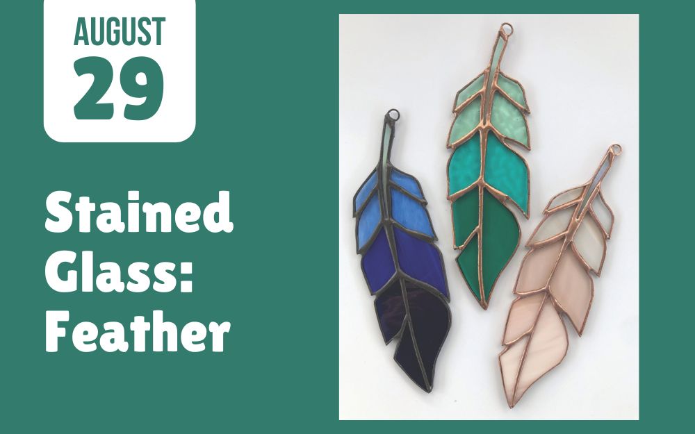 Stained Glass Feather cover picture