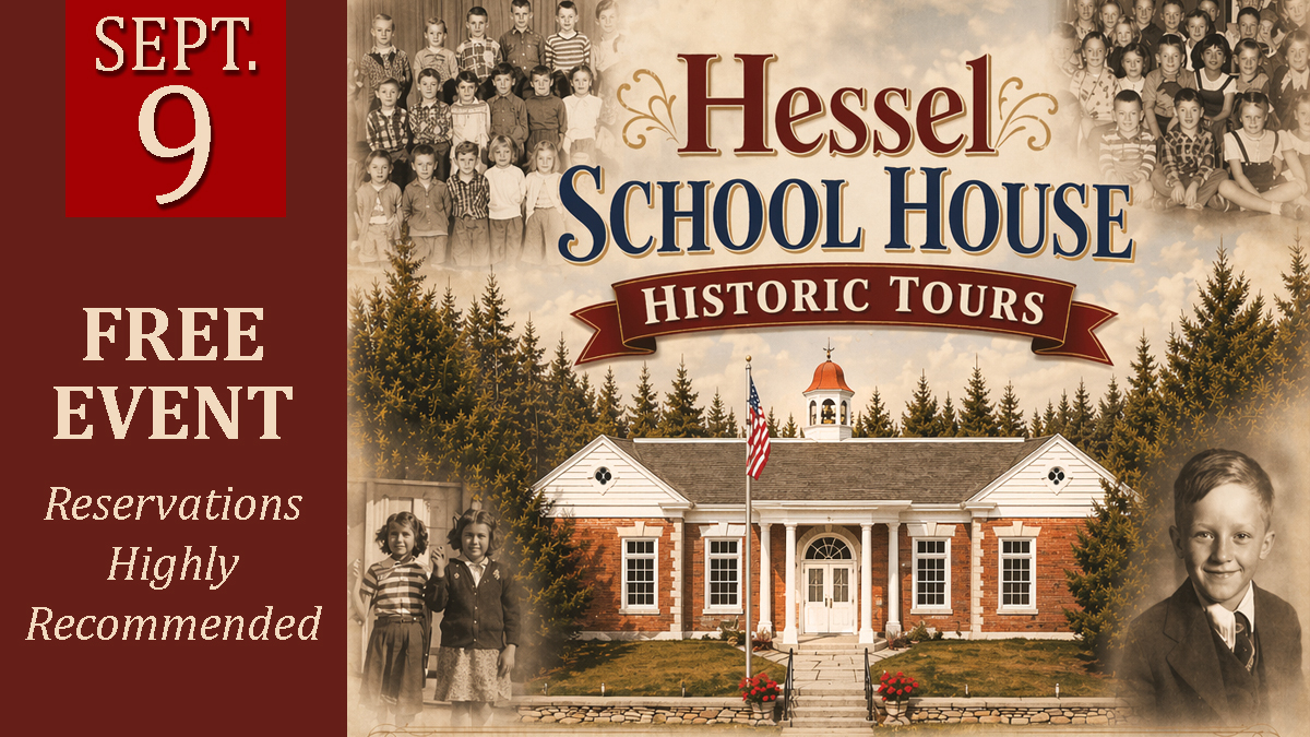 Hessel School House Historic Tour (Sept. 9) cover picture