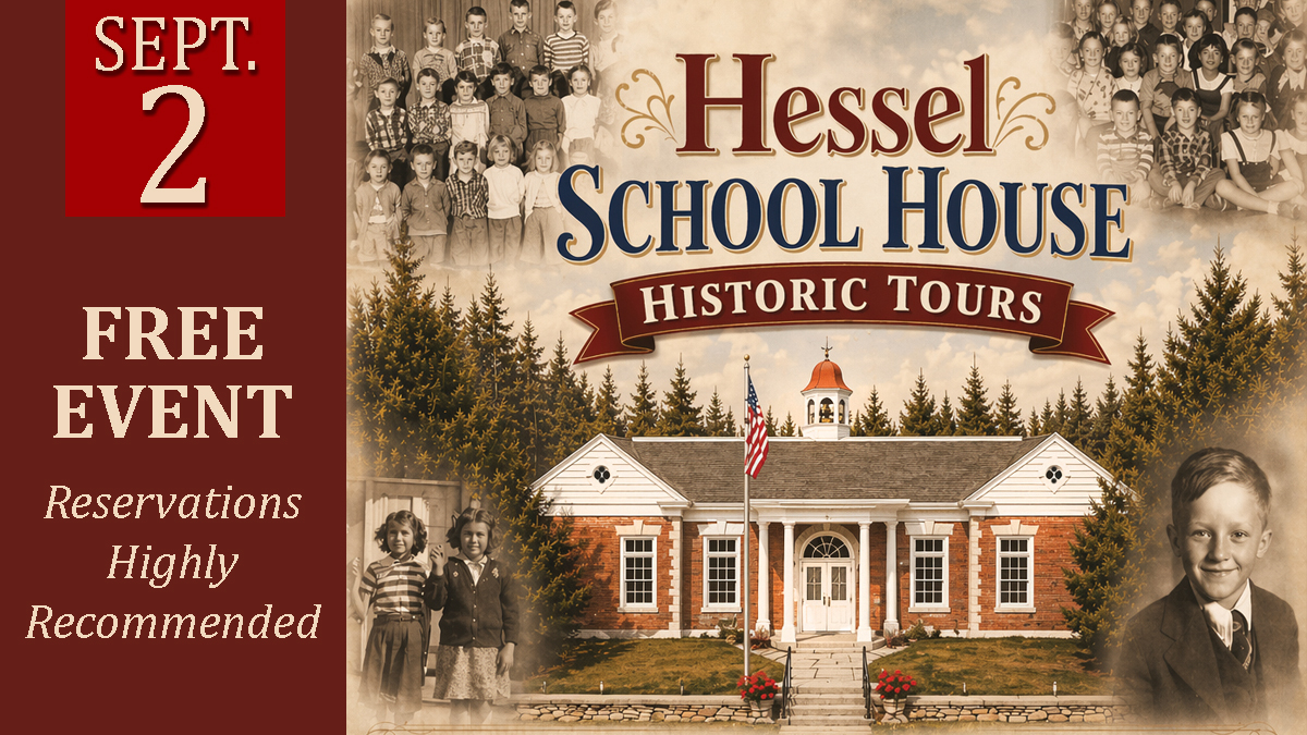 Hessel School House Historic Tour (Sept. 2) cover picture