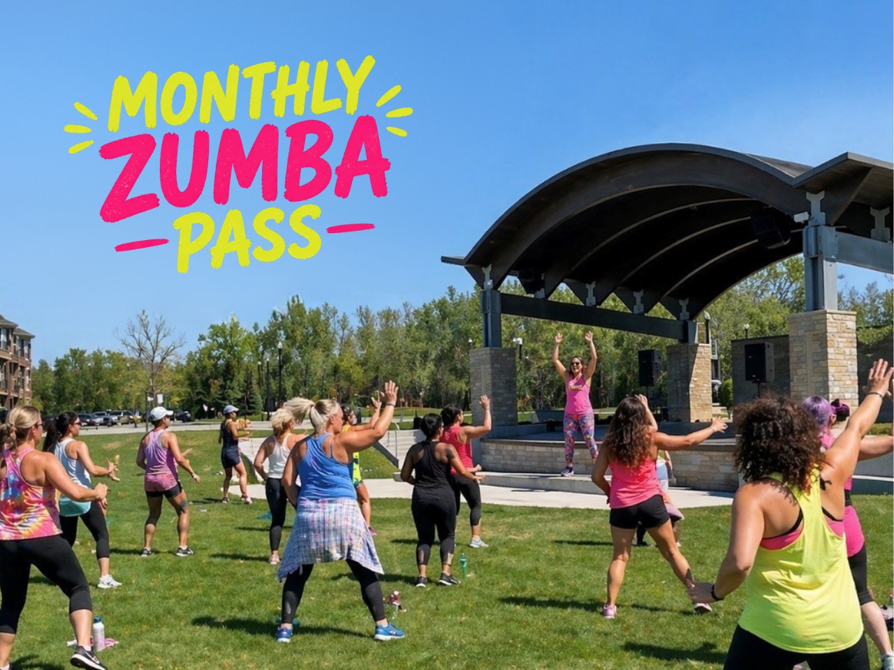 July Zumba Pass cover picture