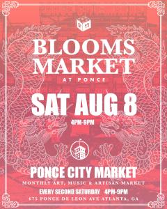 Blooms Market at Ponce 8/08 Vendor Application