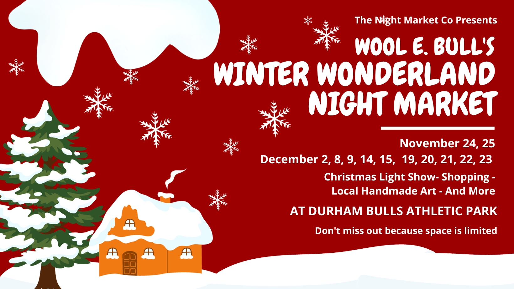 Durham Bulls Holiday Night Market cover image