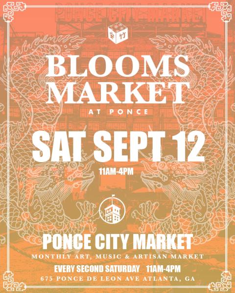 Blooms Market at Ponce 09/12 Vendor Application