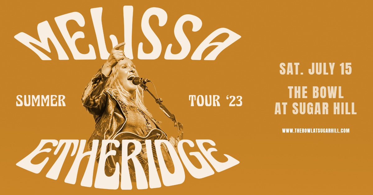 Melissa Etheridge concert cover image