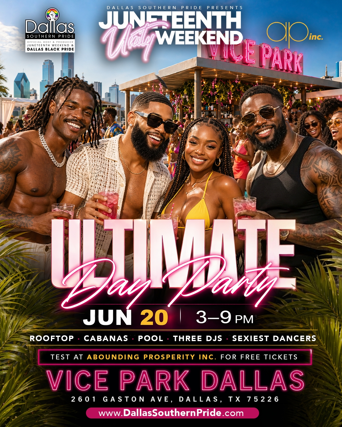 Juneteenth  Ultimate Pool Day Party cover picture