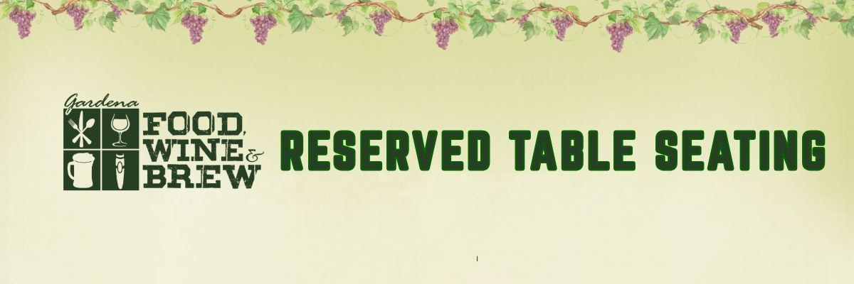 Reserved Table Seating cover picture
