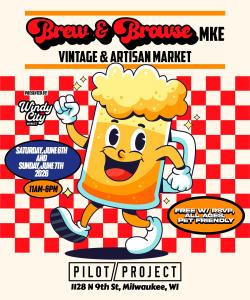 Brew & Browse MKE  Vintage + Artisan Market