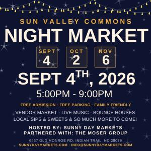 Sun Valley Social Night Market(Sep 4th)