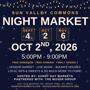 Sun Valley Social Night Market(Oct 2nd)
