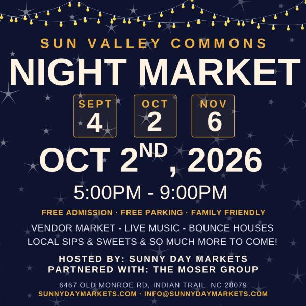 Sun Valley Social Night Market(Oct 2nd)