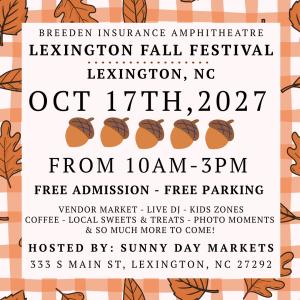 Lexington Fall Festival (Oct 17th)
