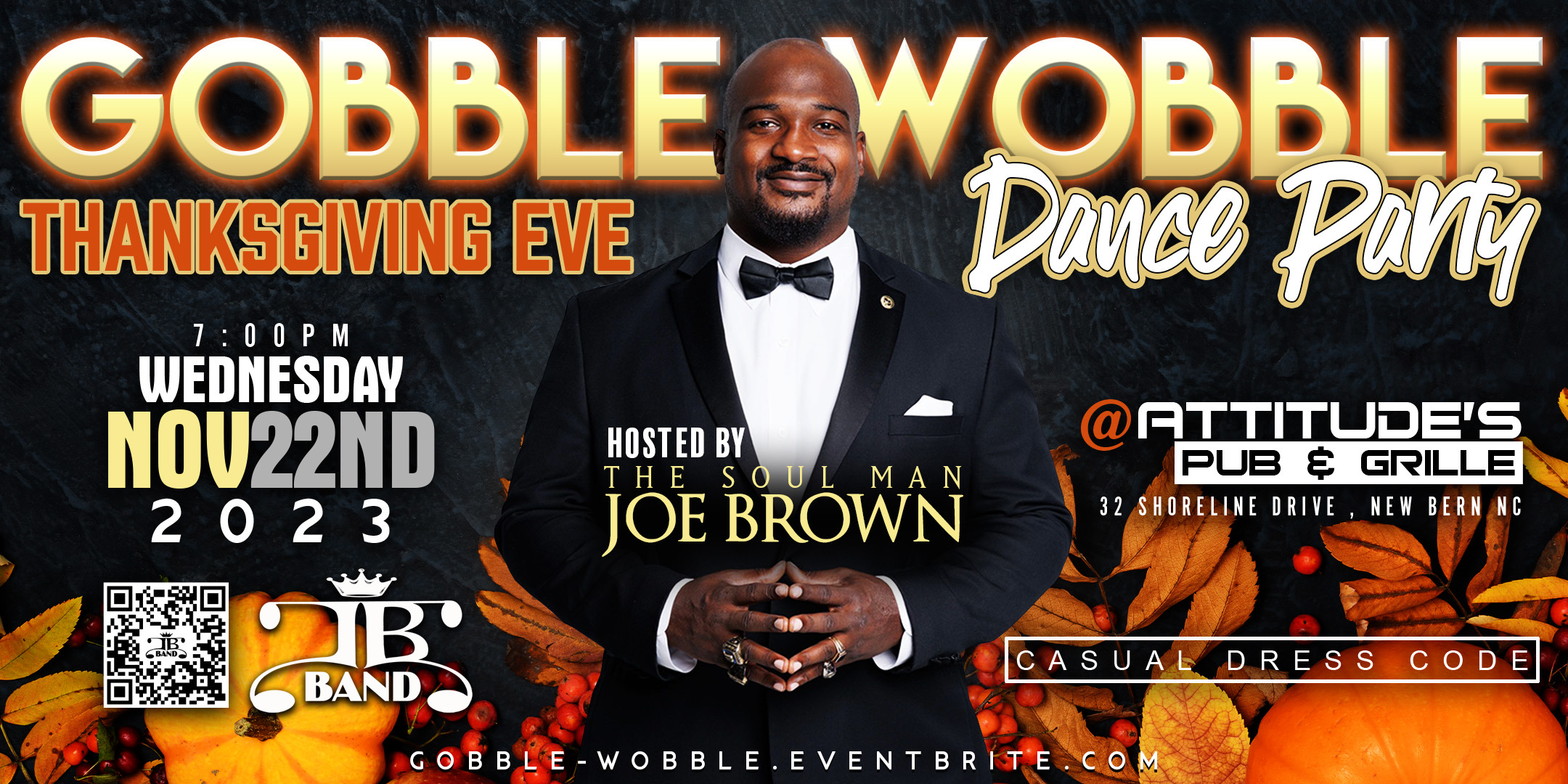 The Gobble Wobble Thanksgiving Eve Dance Party cover image