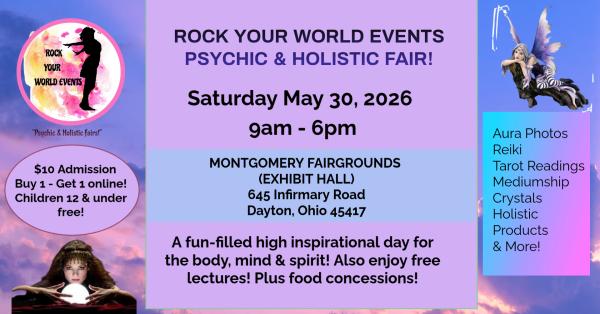 1 Day Psychic & Holistic Fair in Dayton!
