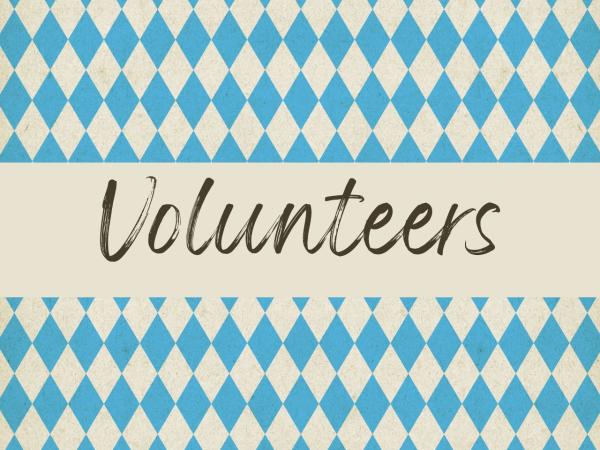 Oktoberfest Volunteers