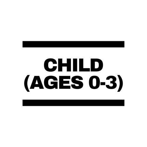 Child Ages 0-3 Tickets (No Charge) cover picture
