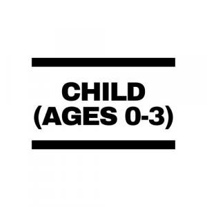Child Ages 0-3 Tickets (No Charge) cover picture