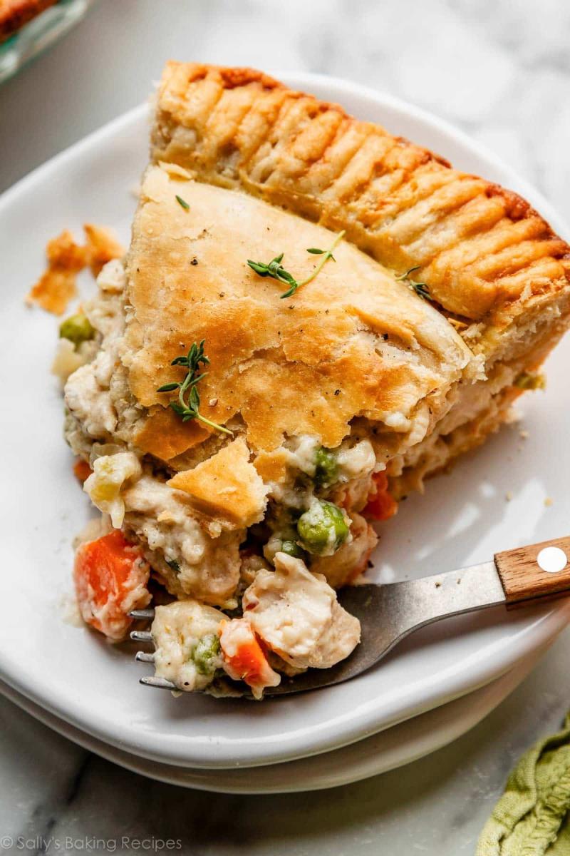 Chicken Pot Pie Dinner with live music cover picture