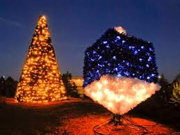 Christmas Tree & Dreidel Lighting
