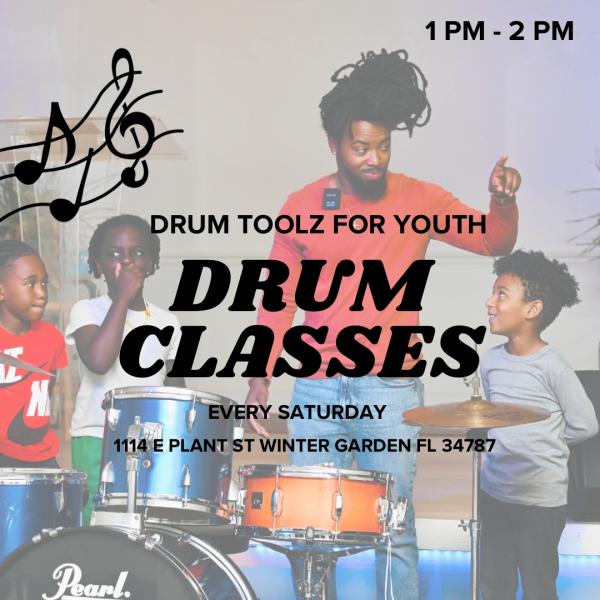 DRUM LESSONS FOR YOUTH