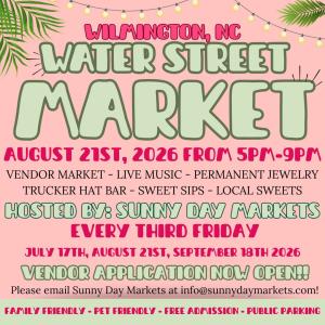 Water Street Market Wilmington (August 21st)