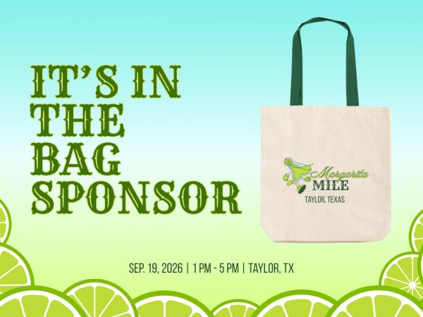 It&rsquo;s in the Bag Sponsor