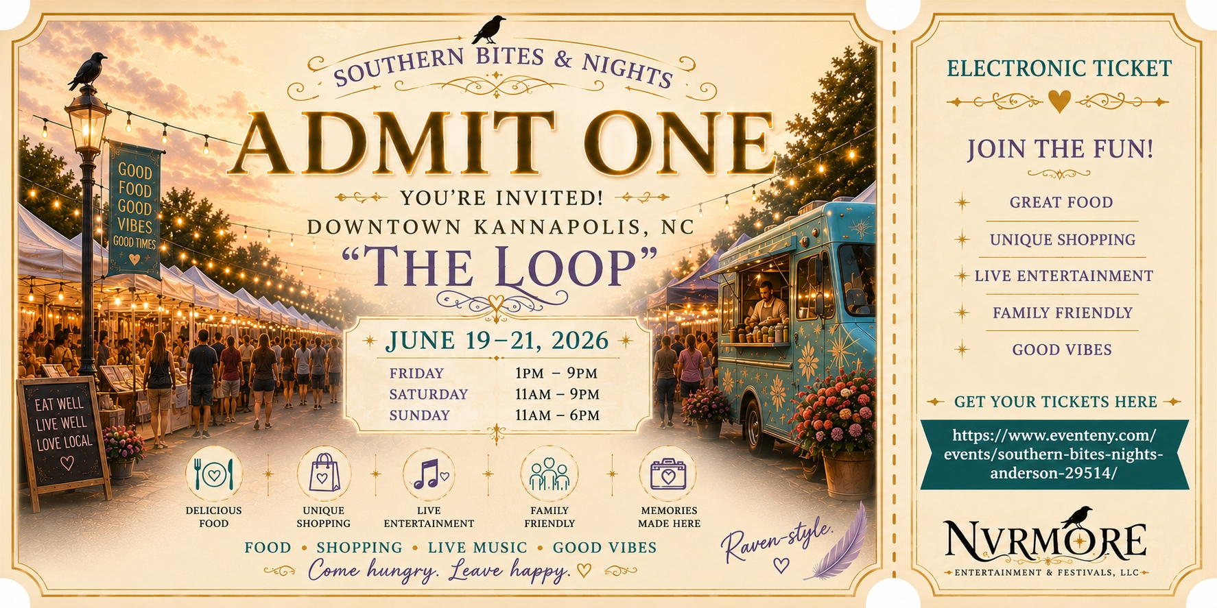 Southern Bites &Nights ; Kannapolis cover picture