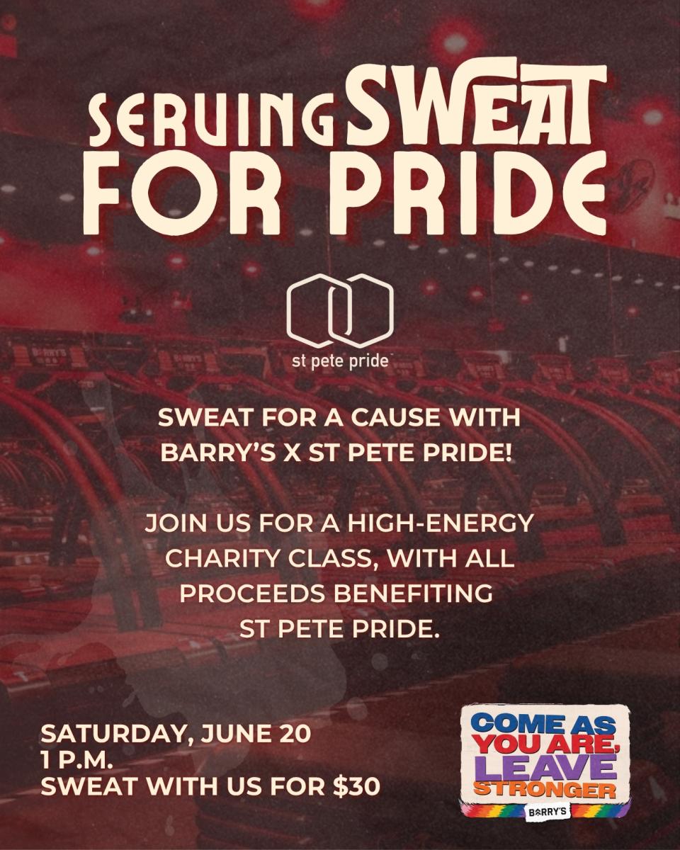 Serving Sweat for Pride cover picture