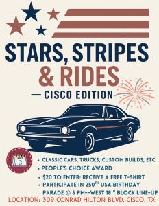 Stars, Stripes, & Rides--Cisco Edition
