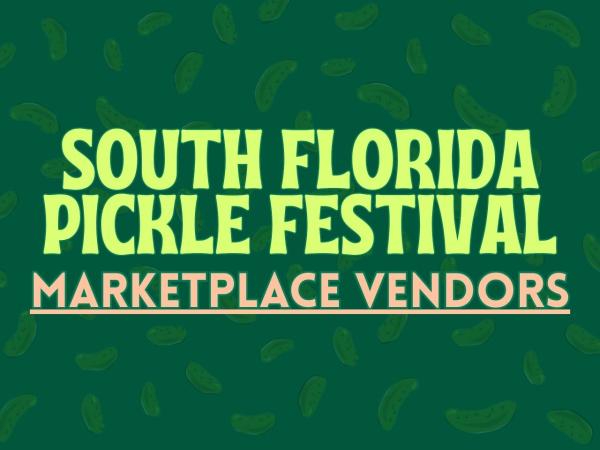 Marketplace Vendors (Artists/Crafters/Home Based Businesses etc)