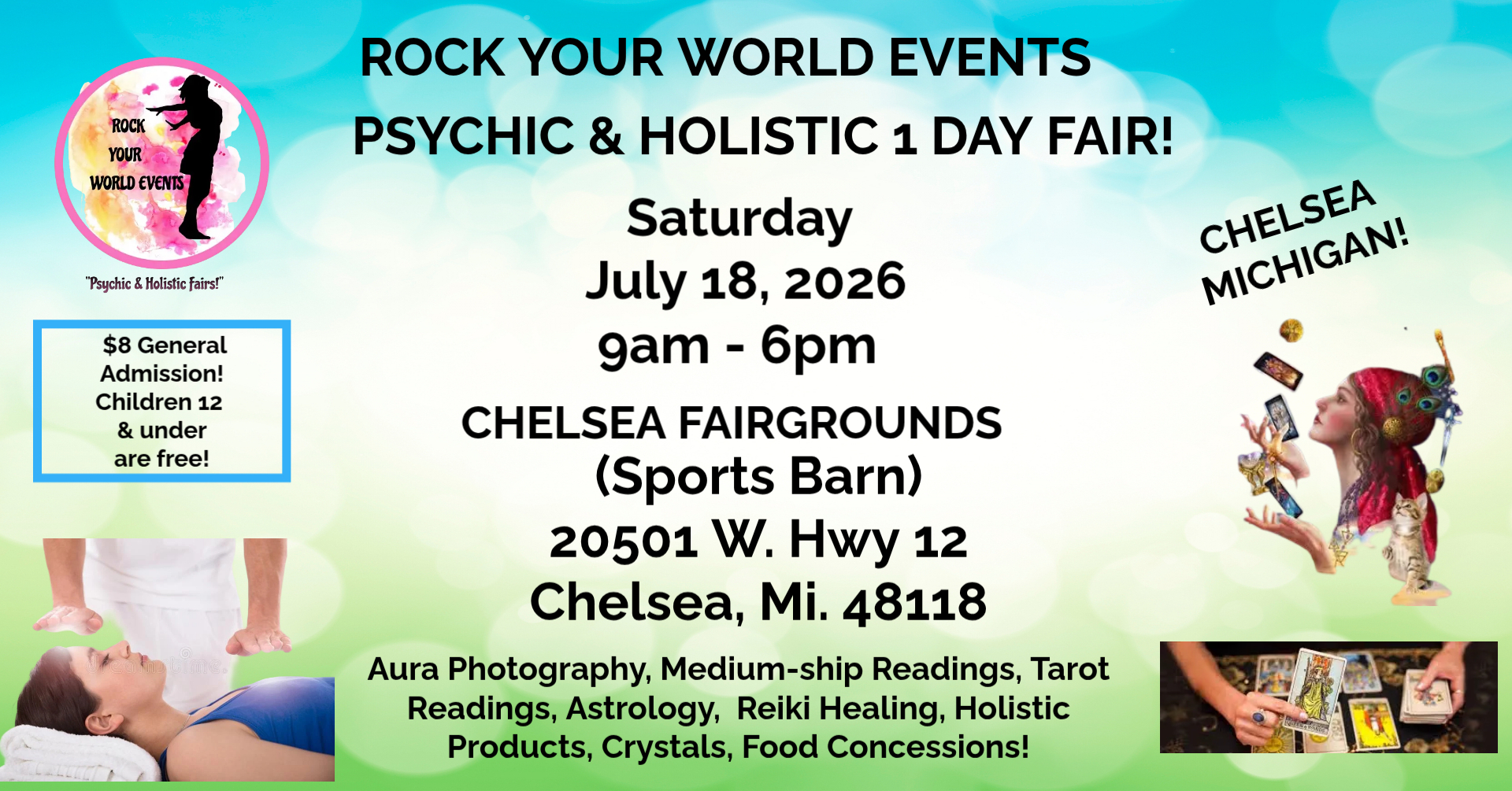 1 Day Psychic & Holistic Fair in Chelsea!