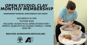 June 2025 Open Studio: Clay Mothly Membership cover picture