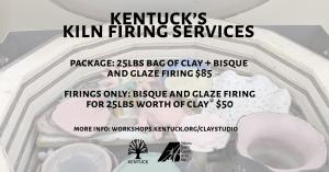 25lbs Clay and Kiln Firing Package cover picture
