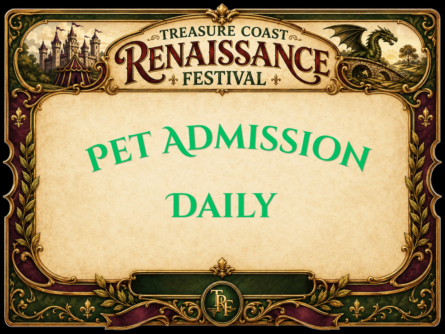Pet Admission - Day cover picture