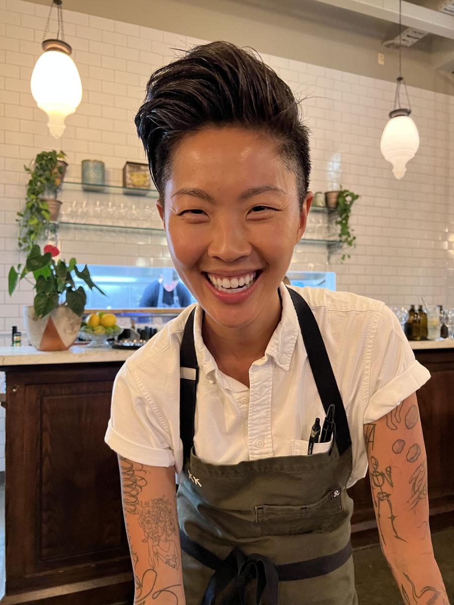 Kristen Kish Talks Food cover picture