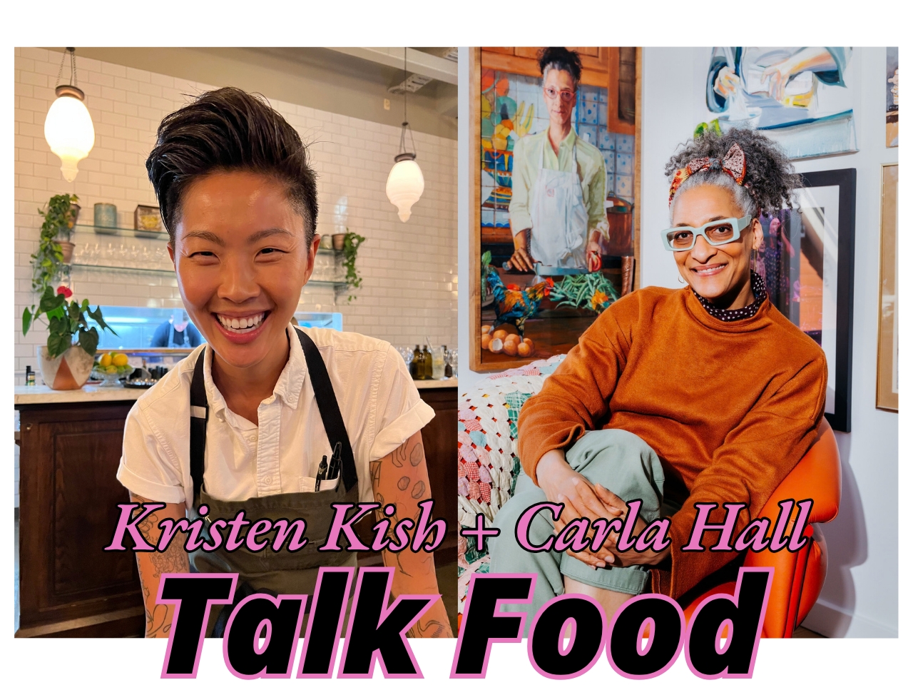 Kristen Kish Talks Food with Carla Hall cover picture