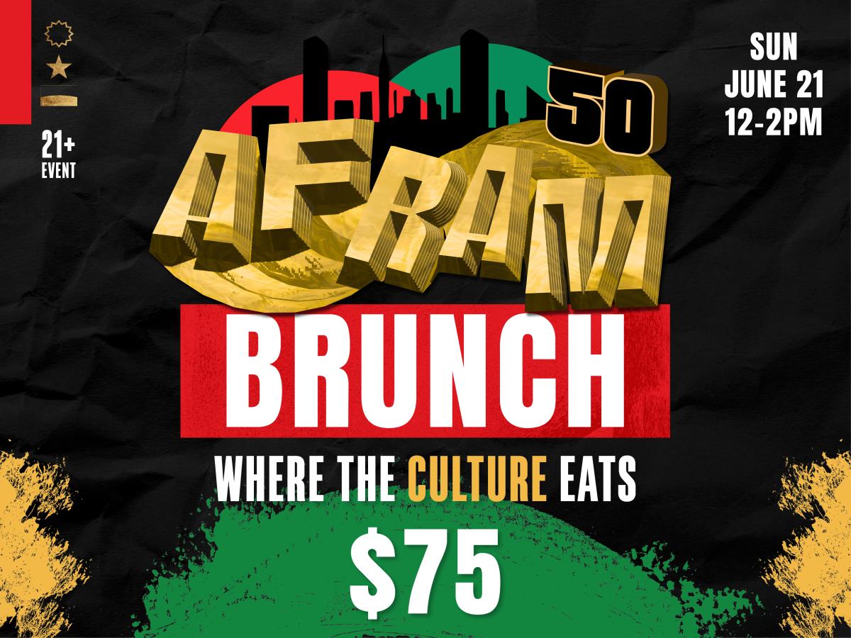 AFRAM 50 Brunch Ticket cover picture