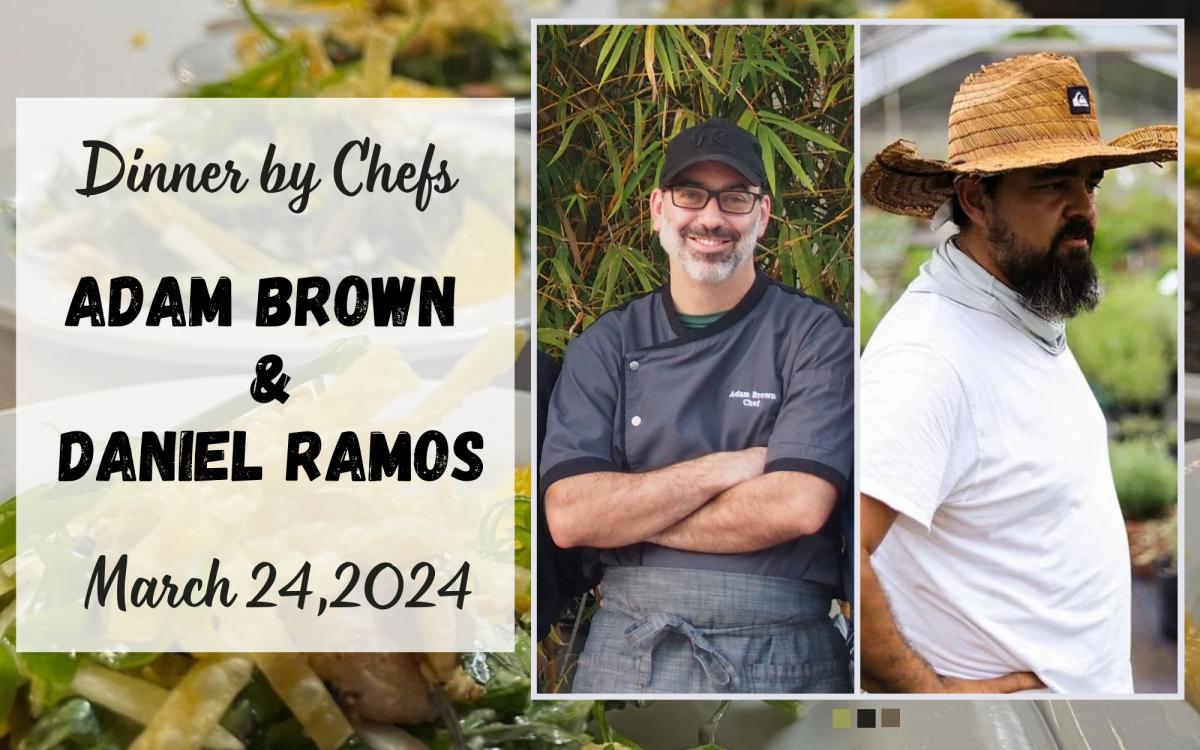 Dinner by Chefs Adam Brown and Daniel Ramos cover image