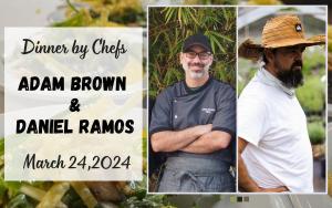 Dinner by Chefs Adam Brown and Daniel Ramos cover picture
