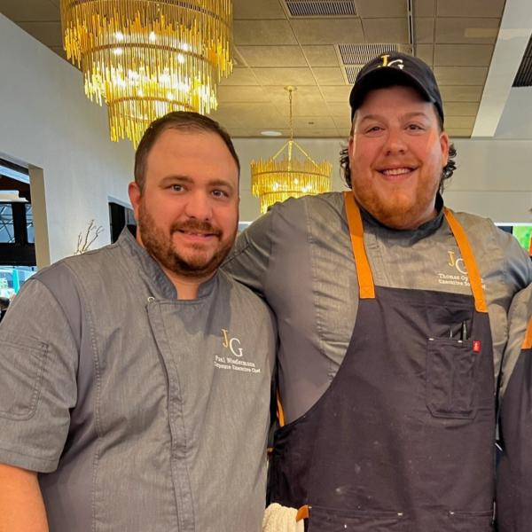 Dinner by Chef Thomas Op'T Holt and Chef Paul Niedermann from The