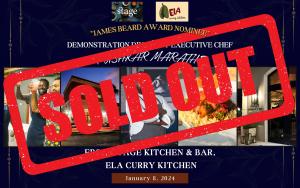 Demonstration Dinner by Executive Chef Pushkar Marathe from Stage Kitchen & Bar, Ela Curry Kitchen cover picture
