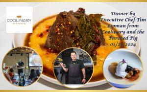 Dinner by Executive Chef Tim Lipman from Coolinary and the Parched Pig cover picture