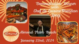 Demonstration Dinner with Chef de Cuisine Brendan Long Brendan Long from Almond Palm Beach cover picture