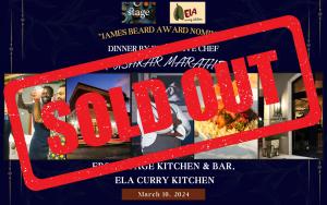 Dinner by Executive Chef Pushkar Marathe from Stage Kitchen & Bar, Ela Curry Kitchen cover picture