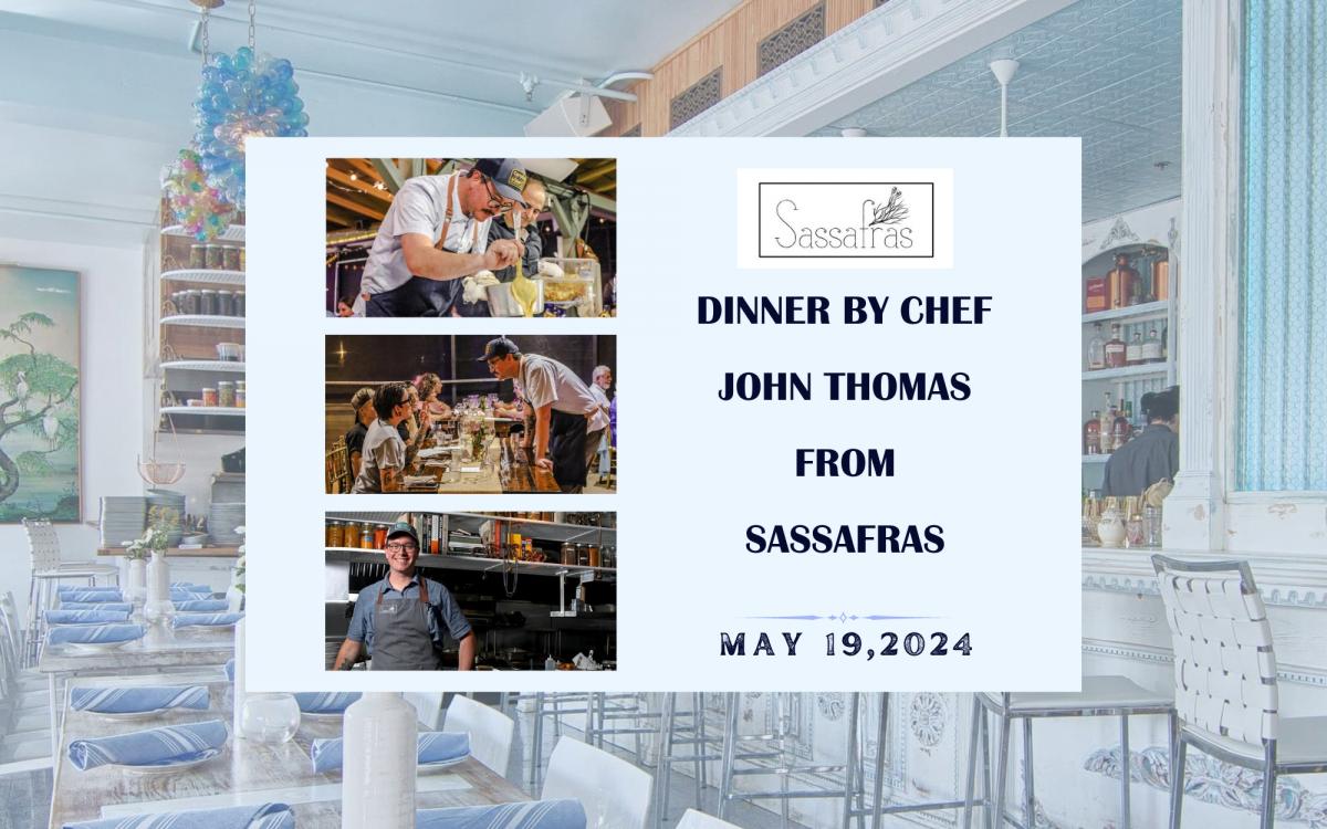 Dinner by Chef John Thomas from Sassafras cover image