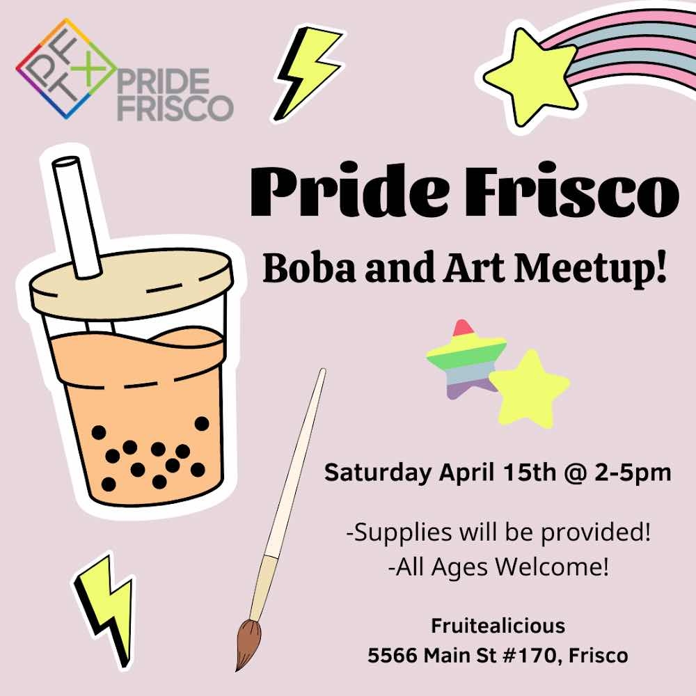 April 15, 2pm: Boba and Art Meetup cover image