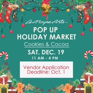 Pop Up Market- Cookies & Cocoa Event