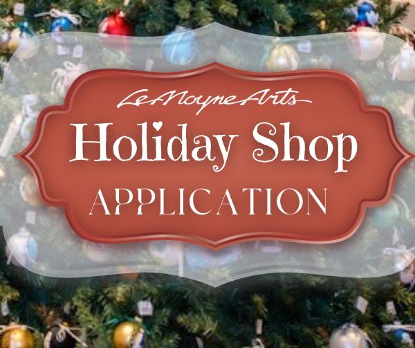 Holiday Shop Artist Application