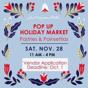 Pastries & Poinsettias Pop Up Market Application